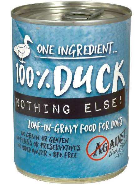 Against the Grain Nothing Else Grain Free One Ingredient 100% Duck Canned Dog Food