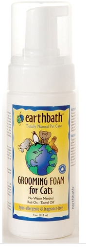 Earthbath Hypo Allergenic Cat Foam 4oz