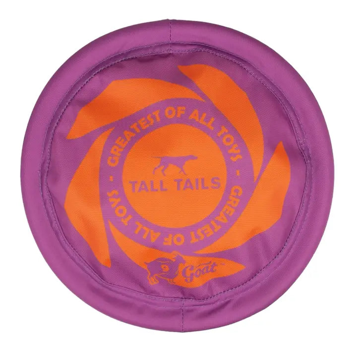 Tall Tails Goat Sport Flyer Disc Dog Toy 9"