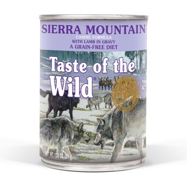 Taste of the Wild Sierra Mountain Lamb In Gravy Dog 13.2 Oz