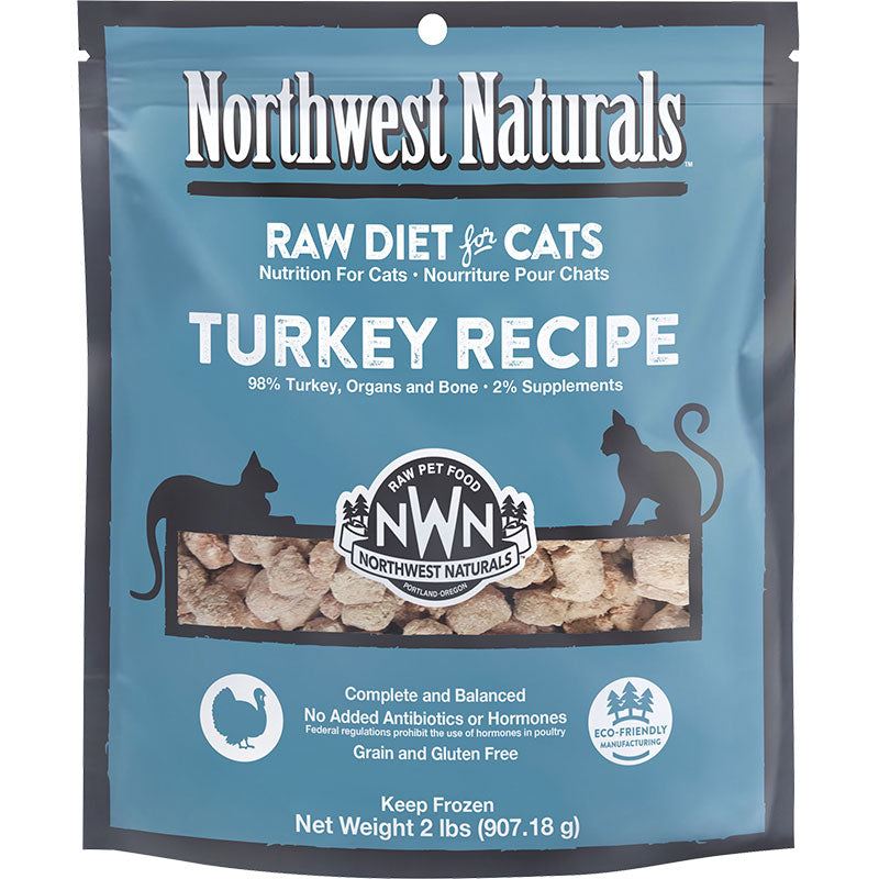 Northwest naturals Cat Frozen Turkey 2lbs