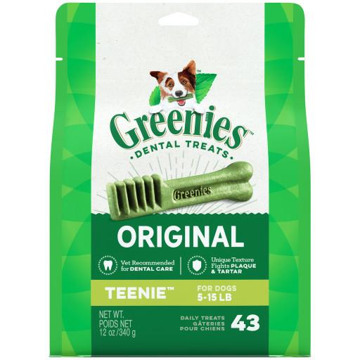 Greenies Treat Pack 12 oz Teenie 43 Count