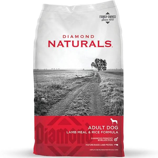 Diamond Naturals Lamb Meal & Rice Adult Dog Food - 40 lbs