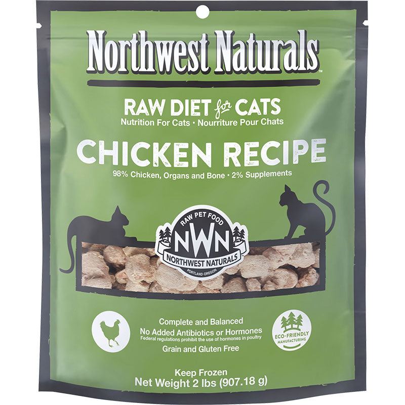Northwest Naturals Cat Frozen Chicken 2lbs