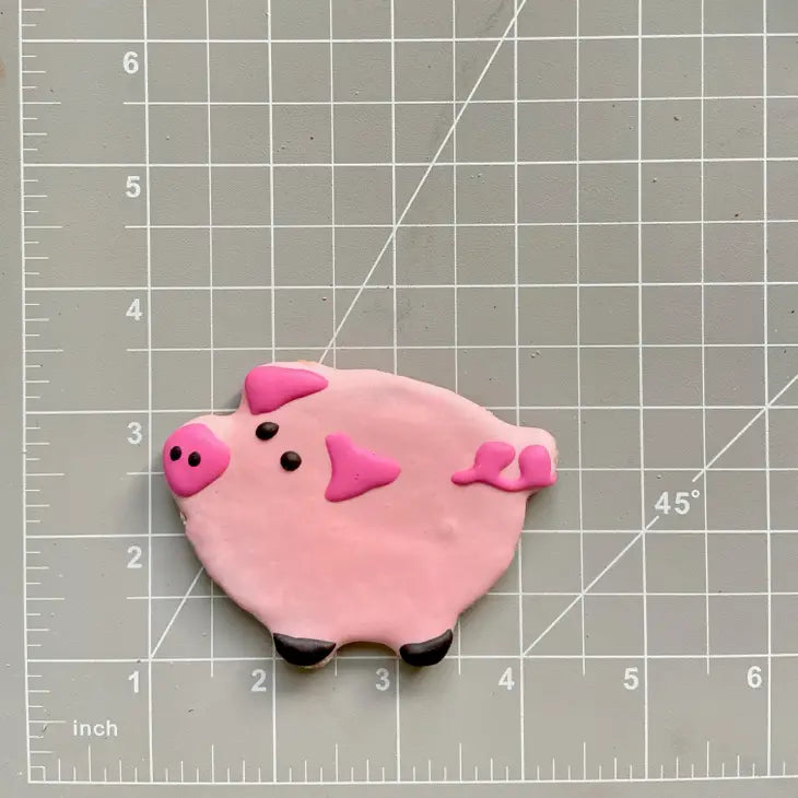 Lucky Biscuit Pet Bakery Farm Friend Cookies - Pig