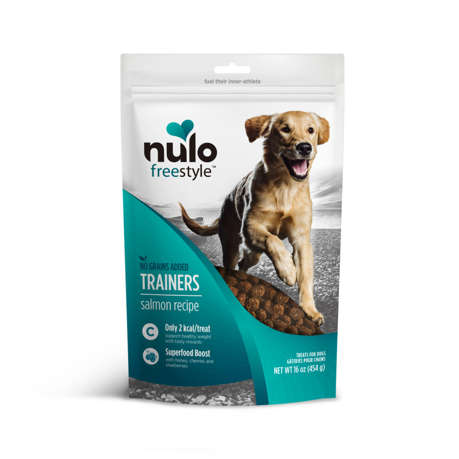 Nulo FreeStyle Trainers Grain-Free Dog Treats Salmon 16oz