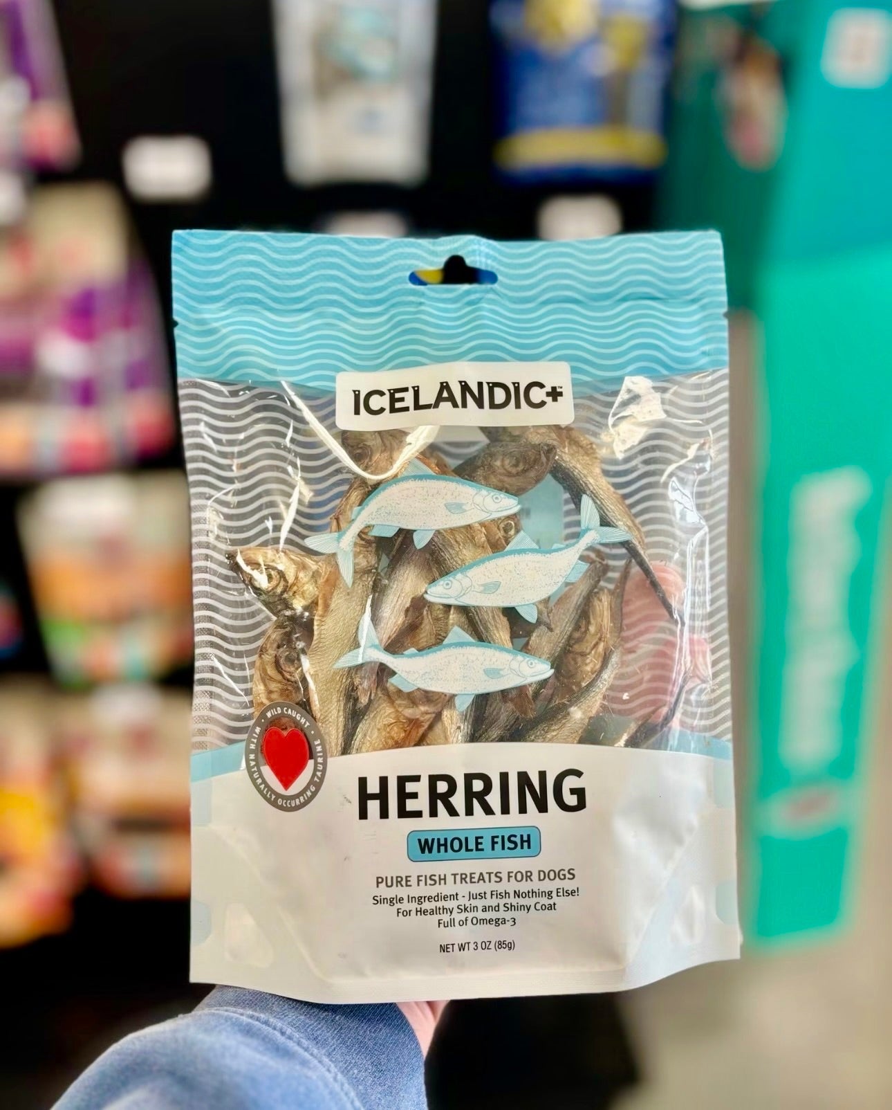 ICELANDIC+ Dog Herring Fish Whole 3oz – Animology
