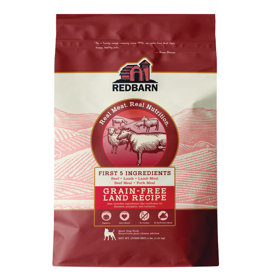 Redbarn GF Land Recipe Dog Food 4lb