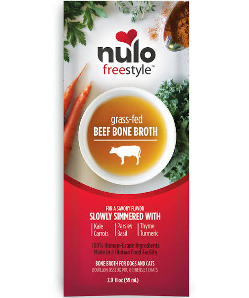 Nulo Freestyle Bone broth Grass-Fed beef 2oz