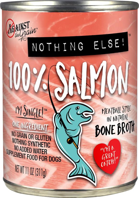 Against the Grain Nothing Else Grain Free One Ingredient 100% Salmon Canned Dog Food