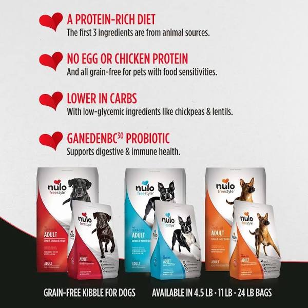 Nulo Freestyle Grain Free Kibble - 11lbs - Trout & Sweet Potato - Senior