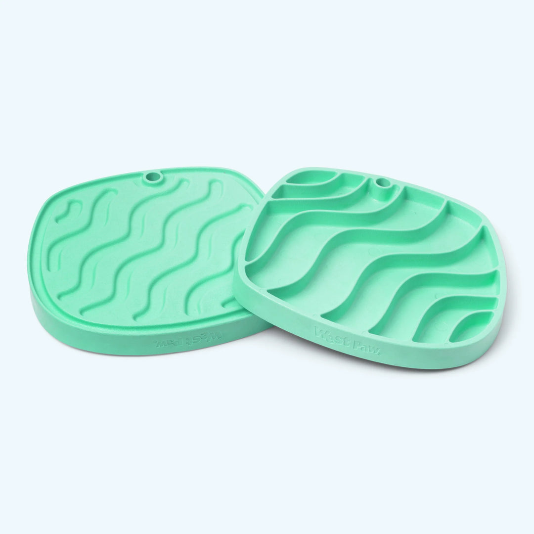 West Paw Waves Feast Mat Mint