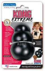 KONG Extreme Dog Toy Black