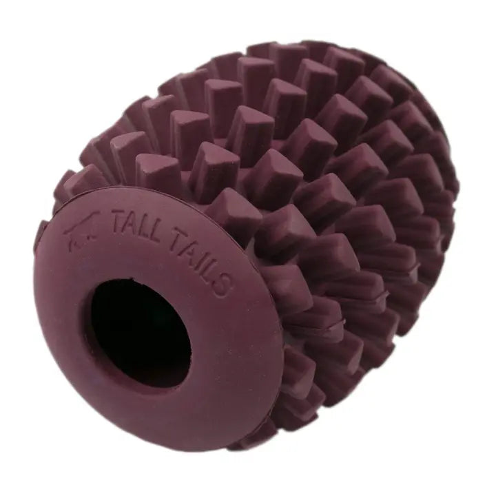 Tall Tails Dog Natural Rubber Pinecone 4"