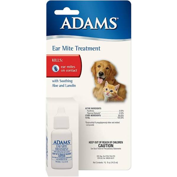Adams Ear Mite Treatment