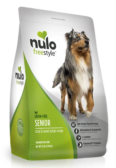 Nulo Freestyle Grain Free Kibble - 11lbs - Trout & Sweet Potato - Senior