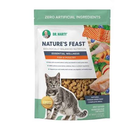 Dr Marty Nature'S Feast Cat Fish and Poultry 12oz